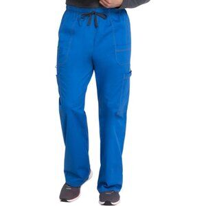 Dickies 81003 Men's Gen Flex Drawstring Cargo Scrub Pant Royal Blue